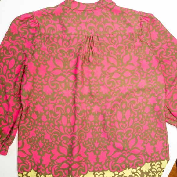 Banana Republic Blouse Pull Over 3/4 Sleeve - Picture 2 of 8